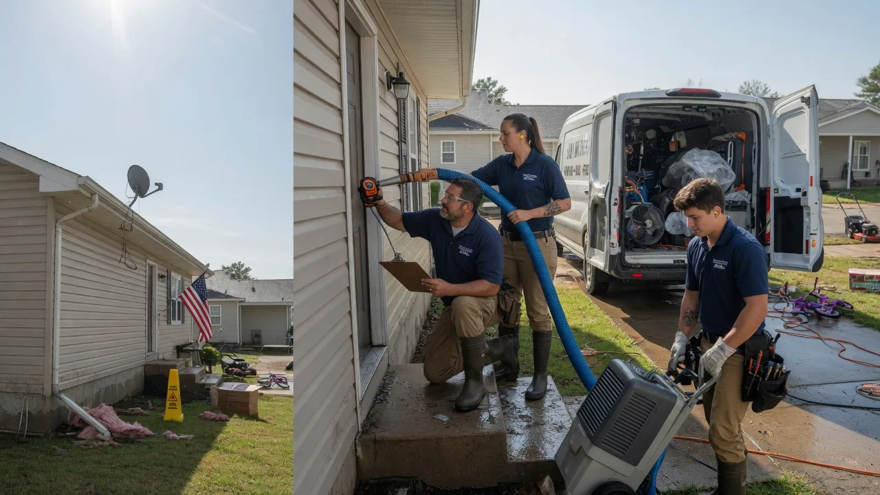 Ceiling Water Damage Restoration in Uniontown, KS near me